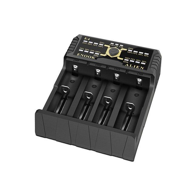 Enook E4 Li-ion Battery ładowarka rozładowanie z Ake ładowanie DC 3.6V / 3.7V