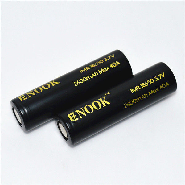 Enook wysoka prędkość rozładowania 18650 globus bateria enook 18650 2600mAh 40A 18650 bateria litowo-jonowa