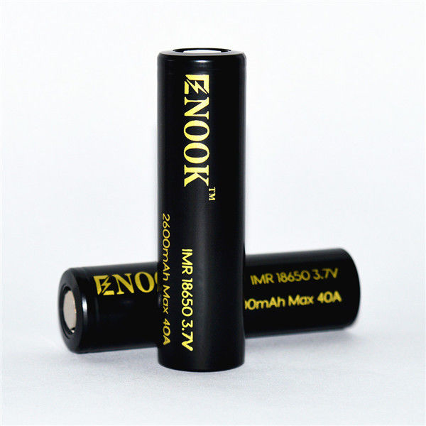 Enook wysoka prędkość rozładowania 18650 globus bateria enook 18650 2600mAh 40A 18650 bateria litowo-jonowa