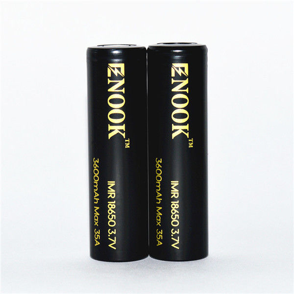 Wysoka prędkość rozładowania 3600mAh Max 35A 18650 akumulator do ładowania 3.7V Litowo-jonowy akumulator