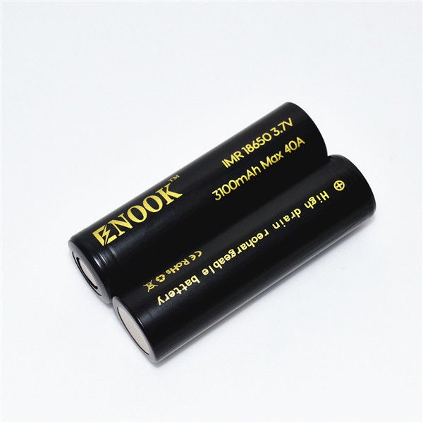 3100mAh 3.7V 18650 Baterie Li-ion 40A Baterie do ładowania