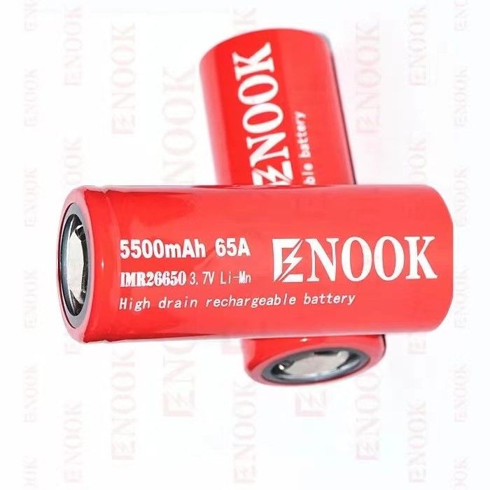 Najlepiej sprzedający się Enook 26650 Li-ion 5500mAh 65A akumulator o wysokim zużyciu 3,7V