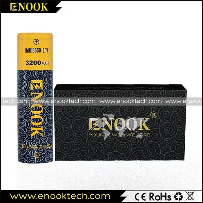 18650 Litowo-jonowa bateria 3200mAh 3,7V Wysoka prędkość rozładowania