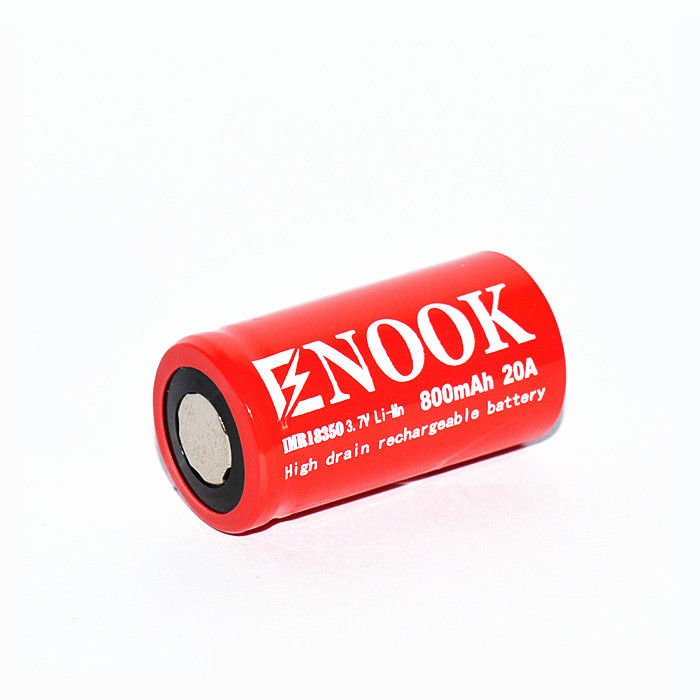 Akumulator Li-ion 800mAh 20amp 18350 Li Mn Akumulator do latarki