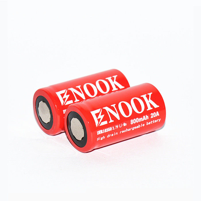 Akumulator Li-ion 800mAh 20amp 18350 Li Mn Akumulator do latarki