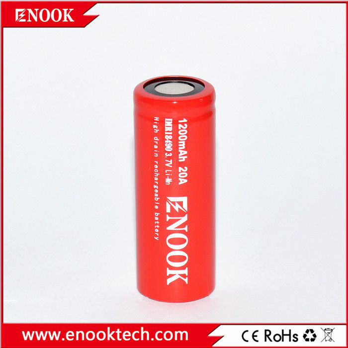18490 1200mAh 20A 3,7V Elektryczny rower Akumulacyjny