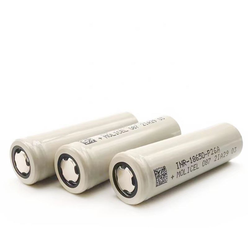 Molicel P26A 18650 Komórka akumulatorowa Litowo-jonowa 35A 3,7 V Akumulator ładowalny 2600mah
