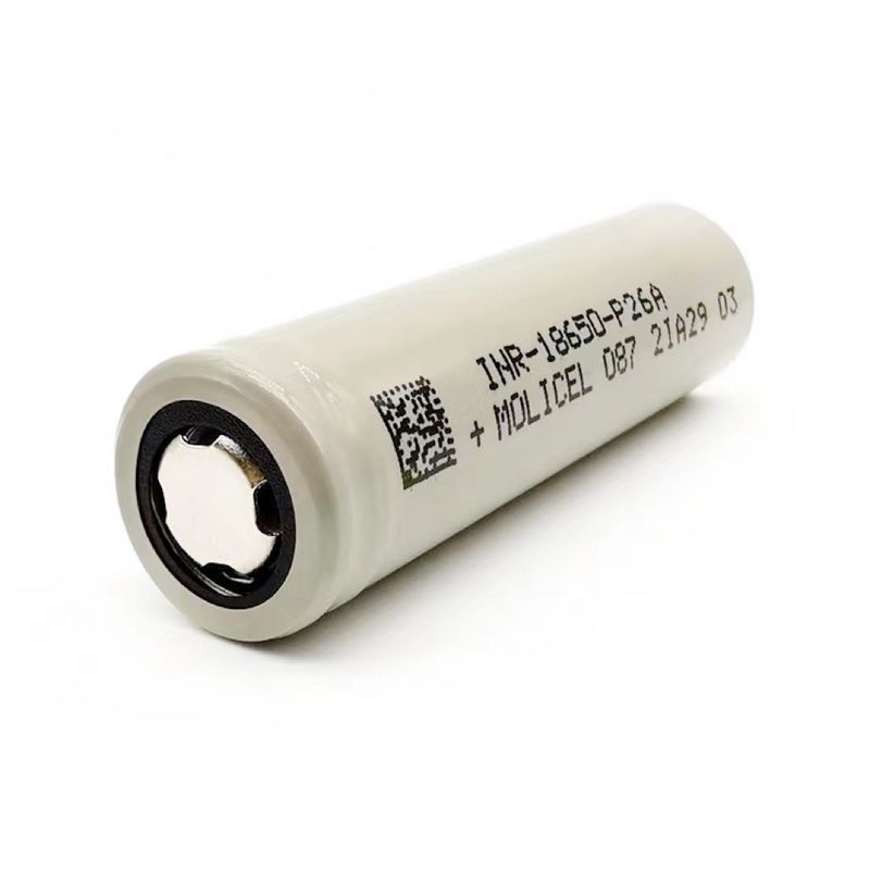 Molicel P26A 18650 Komórka akumulatorowa Litowo-jonowa 35A 3,7 V Akumulator ładowalny 2600mah