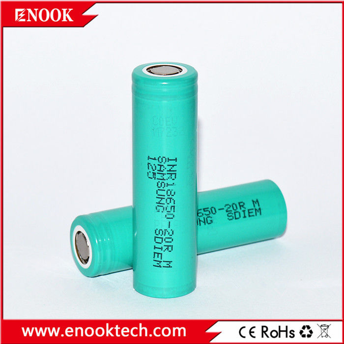 W magazynie 18650 samsung 20R 3.7v 2000mah 18650 Litowy akumulator Li-ion do akumulatorów