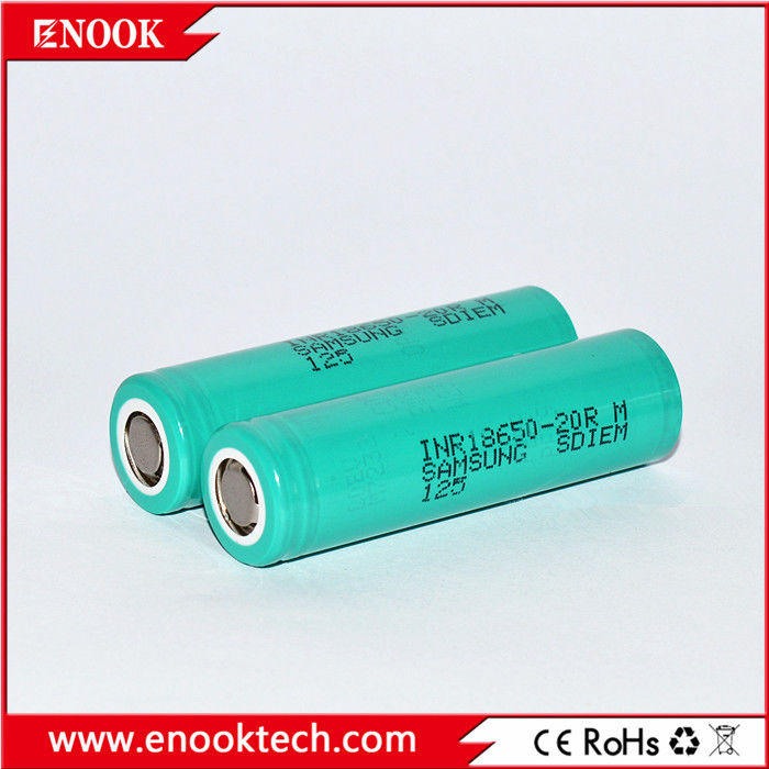 W magazynie 18650 samsung 20R 3.7v 2000mah 18650 Litowy akumulator Li-ion do akumulatorów