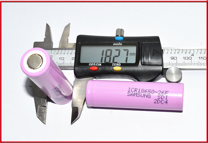 SAM ICR18650 26F 2600mAh 26JM 26J 26H 3.6V 18650 2600mAh bateria litowa 510 węzłów