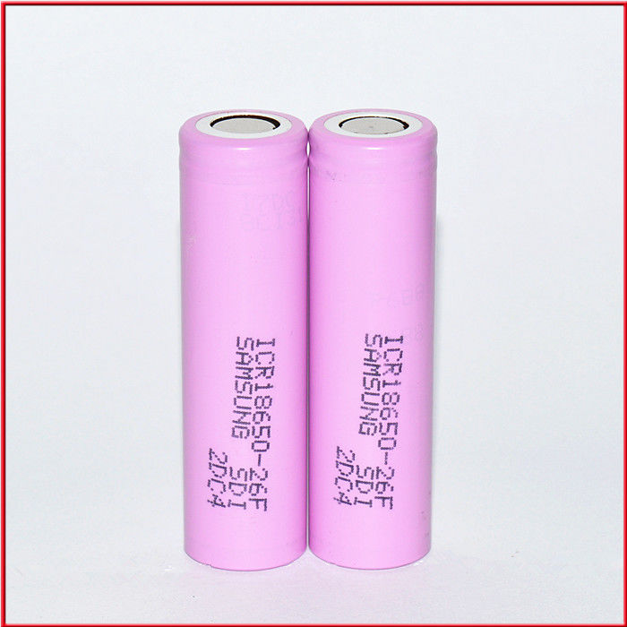 SAM ICR18650 26F 2600mAh 26JM 26J 26H 3.6V 18650 2600mAh bateria litowa 510 węzłów