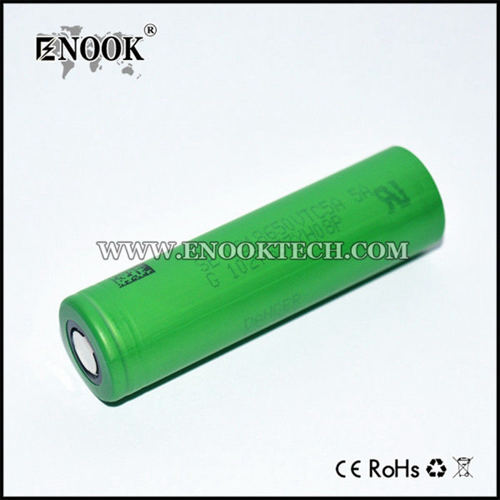 Specyfikacje akumulatora Vtc5 2600mAh hurtowa w akumulatorze jonowym 3,7V 18650