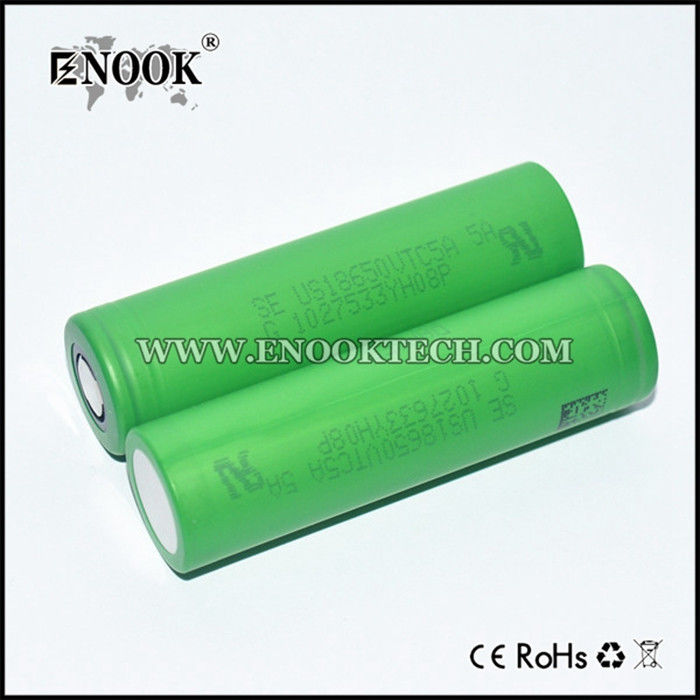Specyfikacje akumulatora Vtc5 2600mAh hurtowa w akumulatorze jonowym 3,7V 18650