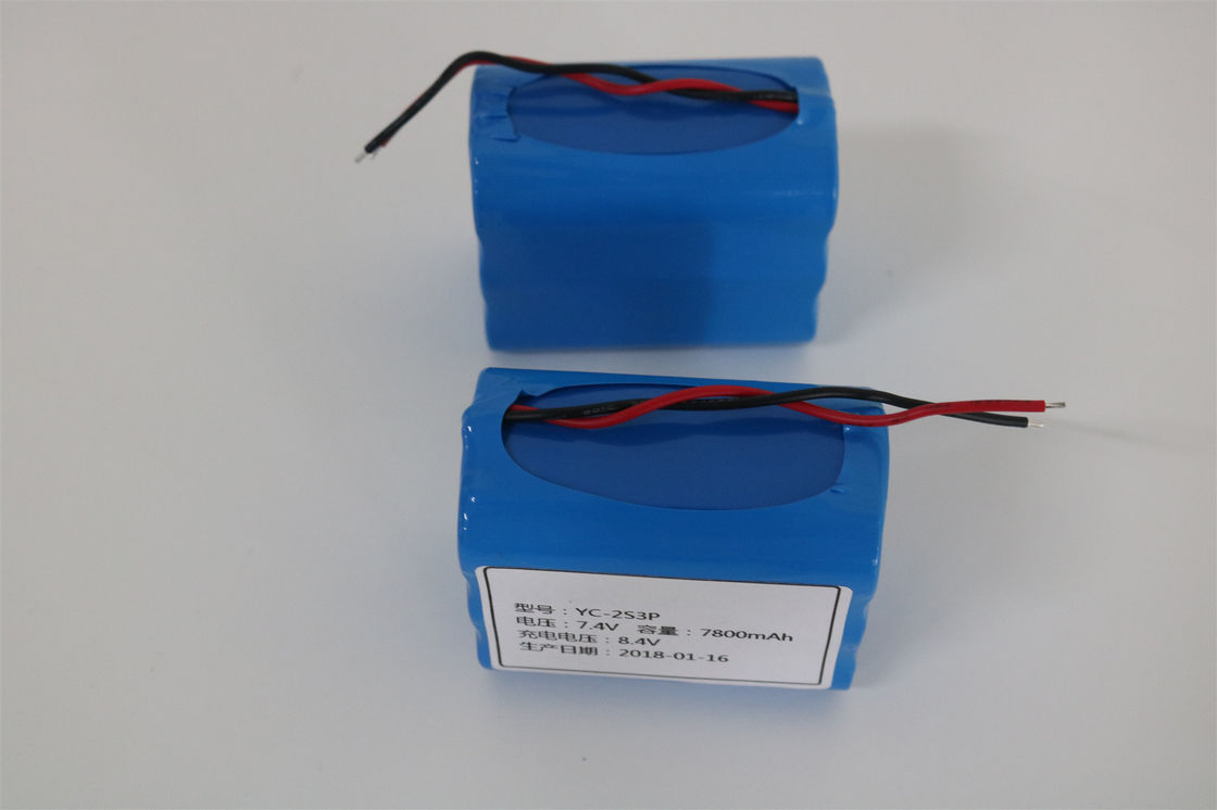 7.4 V 7800mah Litowo-jonowy zestaw baterii do rowerów elektrycznych i samochodów elektrycznych