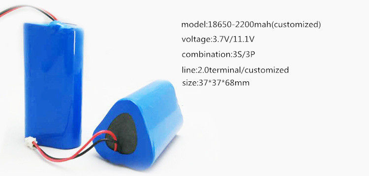 3S3P 18650 Litium Ion Battery Pack 2200mah 3.7V 11.1V Do narzędzi elektrycznych