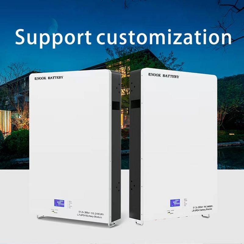 51.2V akumulator do przechowywania energii w domu LFP LiFePO4 akumulator słoneczny dla inwertera hybrydowego