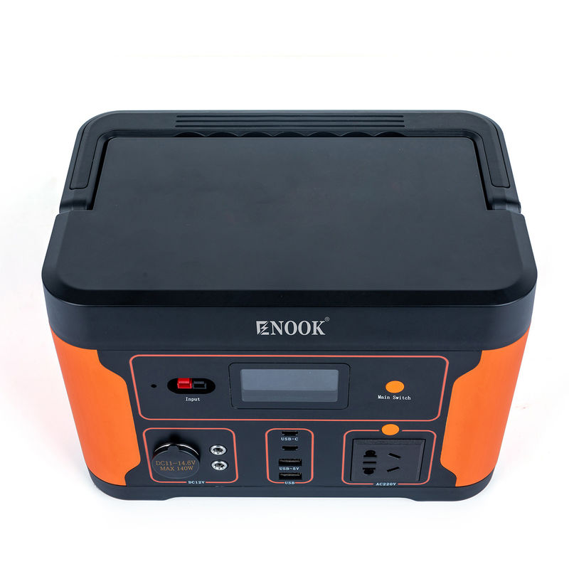 500W 1000W Akumulator do przechowywania energii w domu, zewnętrzna przenośna awaryjna elektrownia