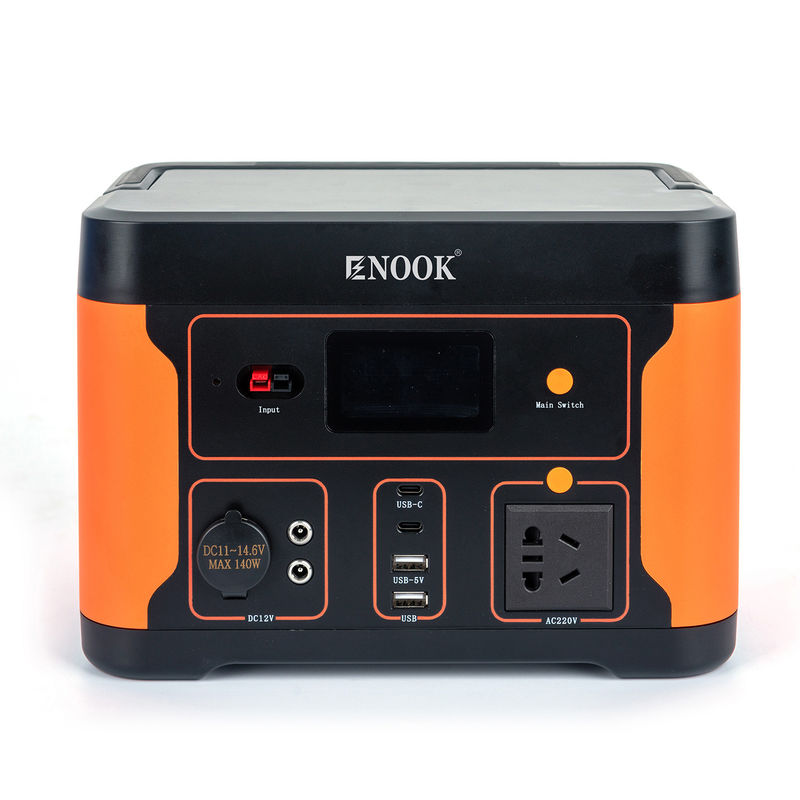 500W 1000W Akumulator do przechowywania energii w domu, zewnętrzna przenośna awaryjna elektrownia