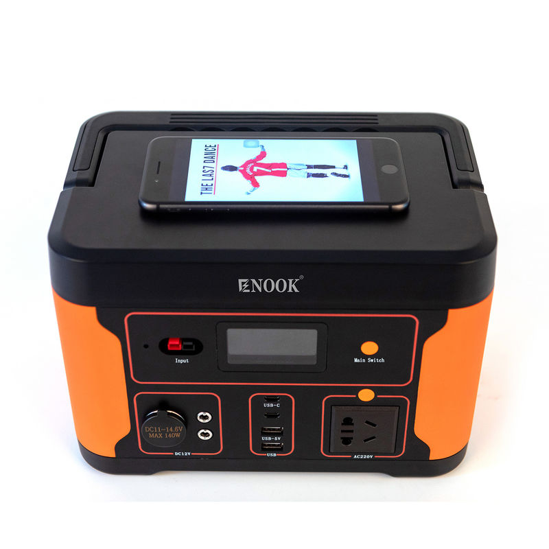 500W 1000W Akumulator do przechowywania energii w domu, zewnętrzna przenośna awaryjna elektrownia