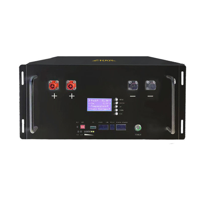 Smart BMS LiFePO4 10kwh 48V 200Ah Solar Lithium Ion Server Rack Mounted Battery Pack dla systemu słonecznego