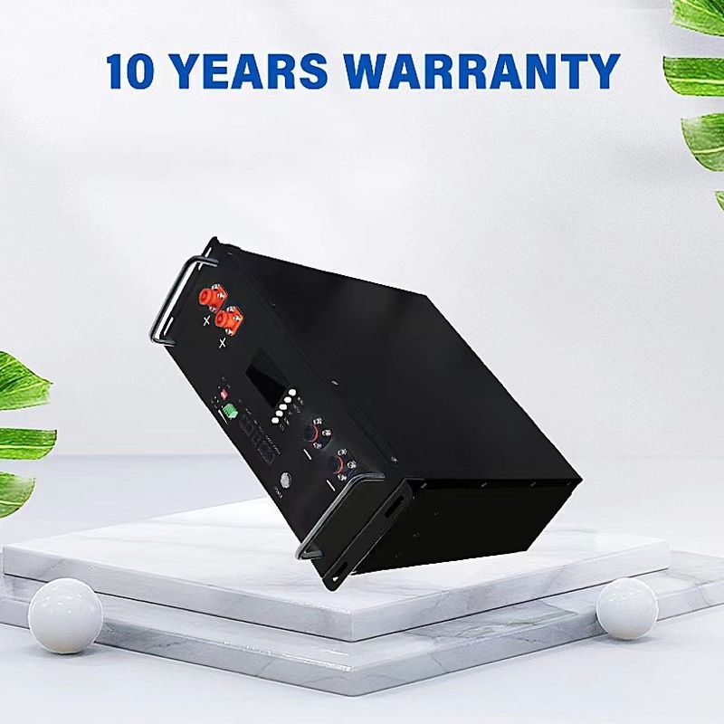 Smart BMS LiFePO4 10kwh 48V 200Ah Solar Lithium Ion Server Rack Mounted Battery Pack dla systemu słonecznego