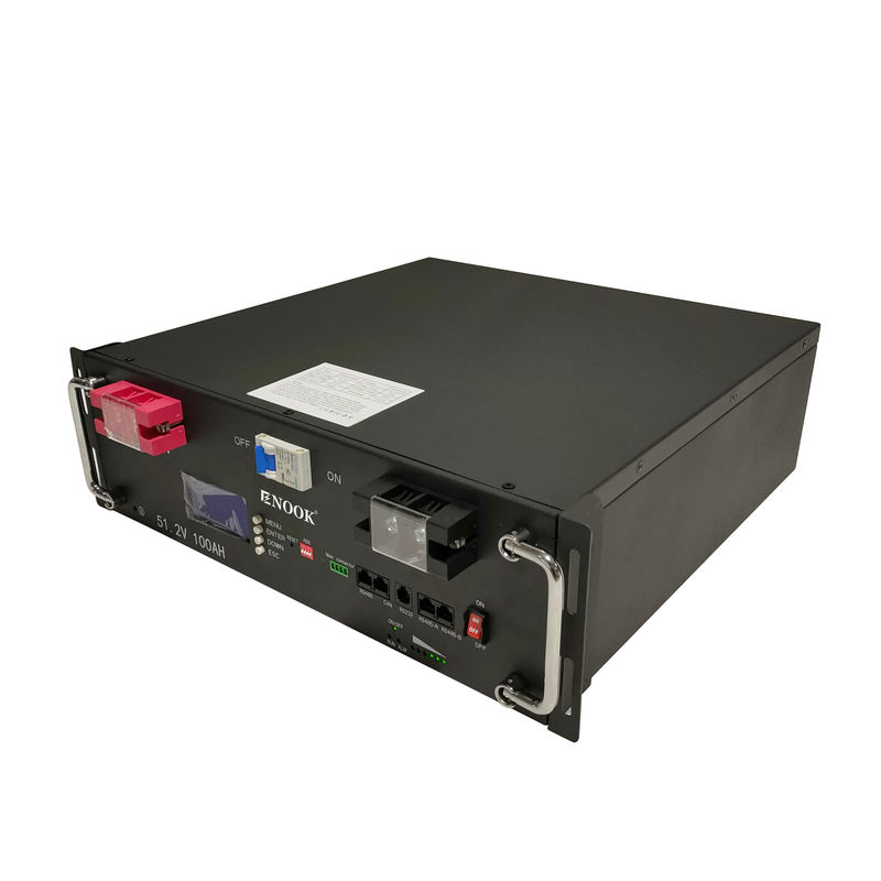 5Kw 10Kw 20 Kw Serwer Rack Mounted Battery 48V Lifepo4 Battery Pack dla systemu słonecznego