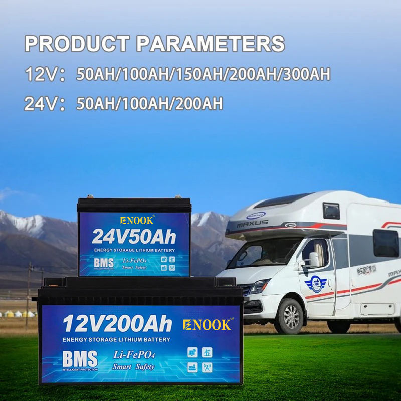 Bestseller USA Niemcy Wielka Brytania Kanada 24v Głęboki cykl Solar RV Caravan Marine 24 volt Litowe baterie 24V 100ah LiFePO4