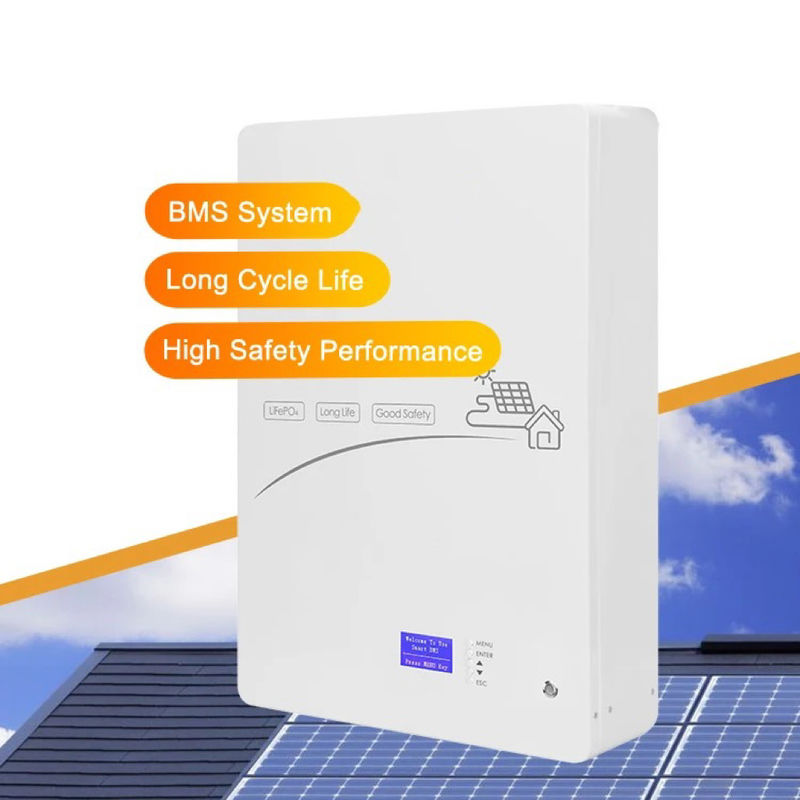 bateria słoneczna 12,5KWh Litowo-jonowa 51.2V 100AH Bateria do magazynowania energii słonecznej