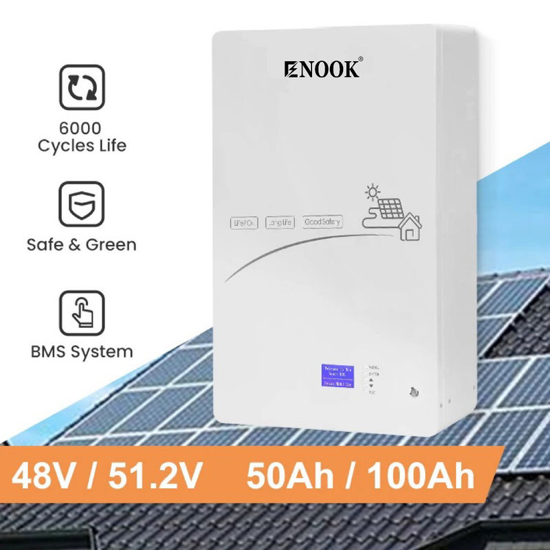 bateria słoneczna 12,5KWh Litowo-jonowa 51.2V 100AH Bateria do magazynowania energii słonecznej