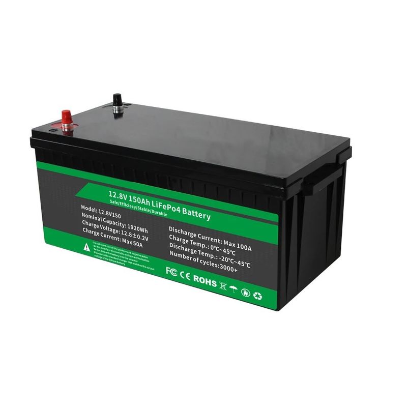 12V 200Ah Akumulator oświetlenia zewnętrznego Akumulator do ładowania litowo-jonowego Akumulator 12V Akumulator do przechowywania energii