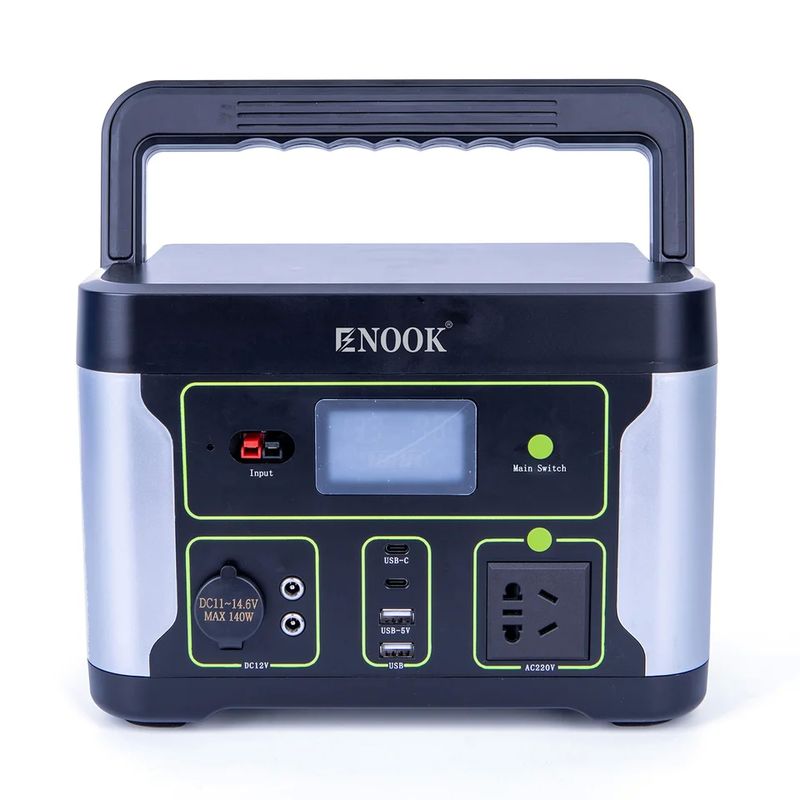 500W Generator słoneczny Ładowanie słoneczne Przenośna elektrownia OFF GRID Do kempingu na zewnątrz