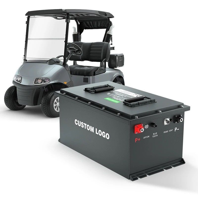 OEM/ODM Lifepo4 Bateria Golf Cart Bateria 24V 36V 48V 72V 50Ah 100Ah 200Ah ze Smart BMS