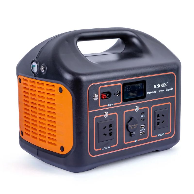 Zewnętrzna awaryjna przenośna elektrownia 1000W czysta fala sinus z adapterem AC
